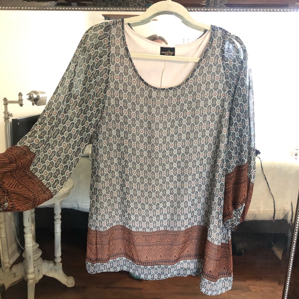 Patterned Audrey Dress